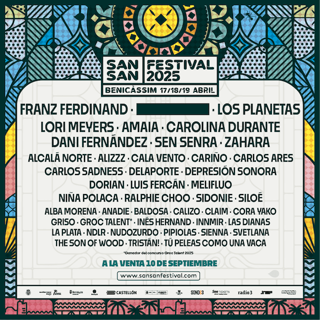 SanSan Festival 2025 ¡Venta de entradas y cartel casi al completo!