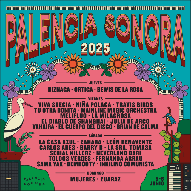 Palencia Sonora 2025 ¡Comprar entradas y cartel por días!