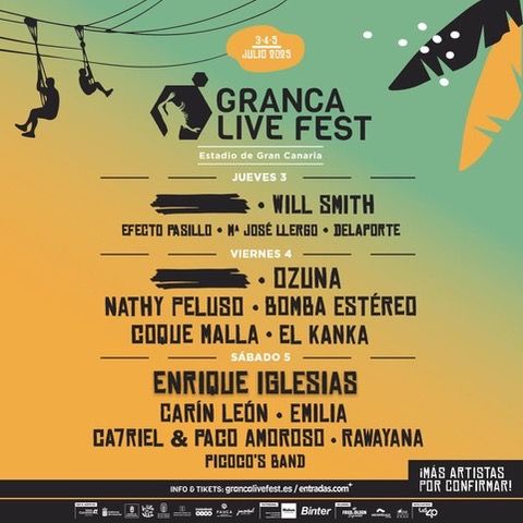 Granca Live Fest 2025 ¡Entradas y cartel casi al completo!