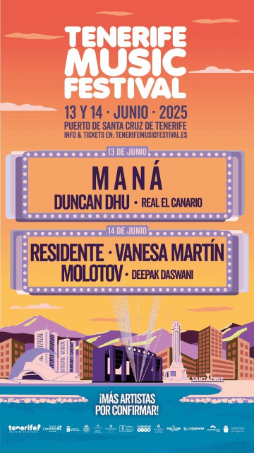 Tenerife Music Festival 2025 ¡Entradas y primeras confirmaciones!