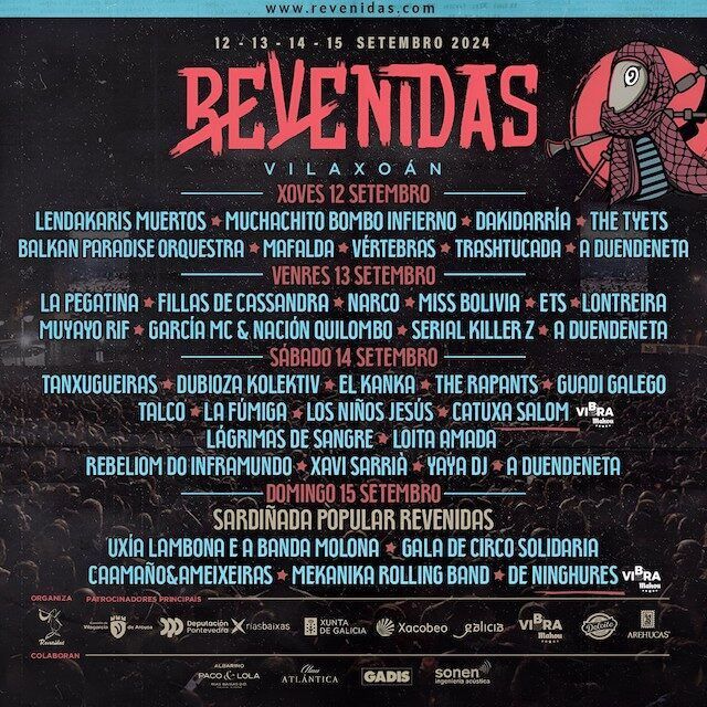 Festival Revenidas 2024 ¡Venta de entradas y cartel completo!
