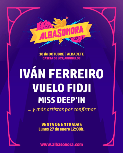 ALBASONORA 2025 ¡Entradas y primeras confirmaciones!