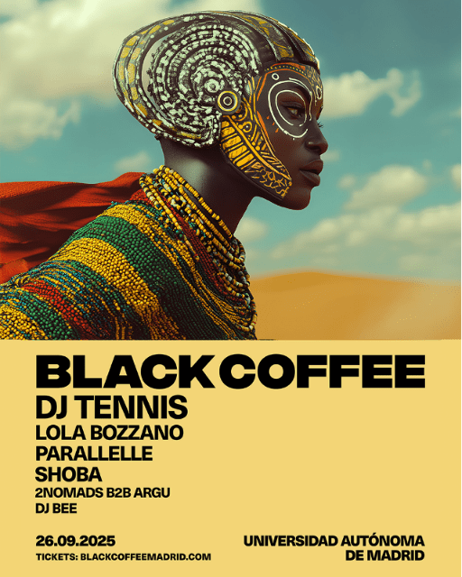 La leyenda sudafricana de la música electrónica, Black Coffee, desembarca en Madrid para ofrecer una de las experiencias más intensas del año