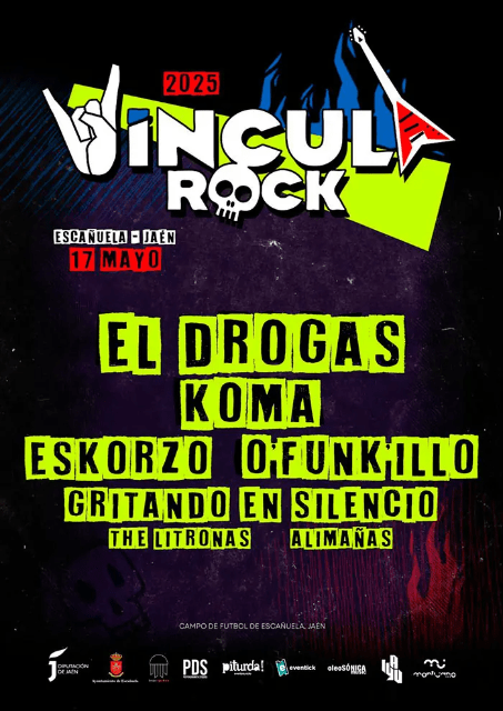 Víncula Rock 2025 ¡Venta de entradas y cartel completo!