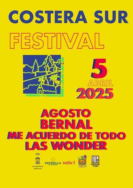 Costera Sur Festival 2025 ¡Entrada gratuita y primeras confirmaciones!